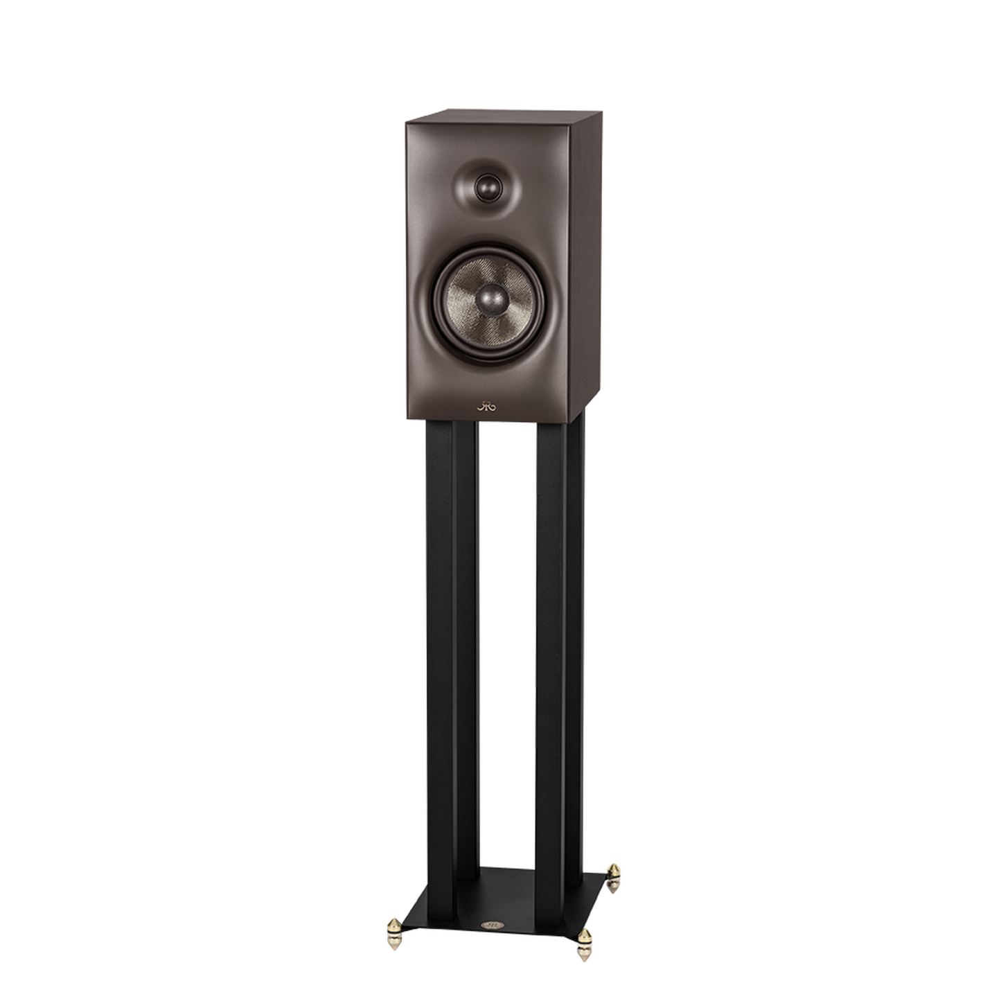 Revival Audio Sprint 3 Regallautsprecher Schwarz Frontansicht