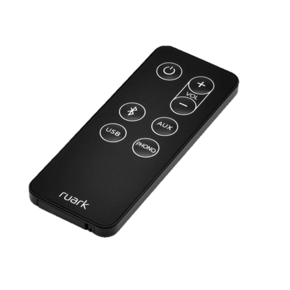Ruark MR1 Mk3 Aktivlautsprecher Schwarz Fernbedienung