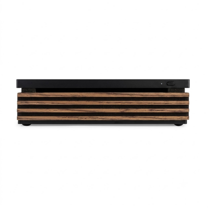 Ruark R-CD100 USB-CD-Player Swiss Black Frontansicht mit CD-Schlitz