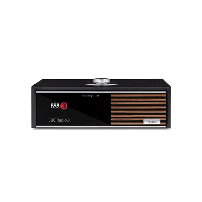 Ruark R610 + Sabre R Streaming-Komplettanlage Schwarz Frontansicht des R610