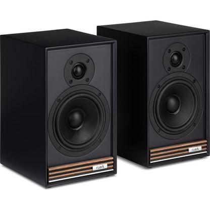 Ruark R610 + Sabre R Streaming-Komplettanlage Schwarz Stereopaar der Sabre R ohne Frontbespannung