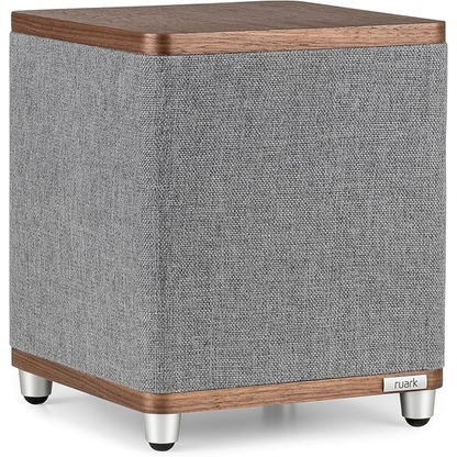 Ruark RS1 Aktiv-Subwoofer Nussbaum Schrägansicht