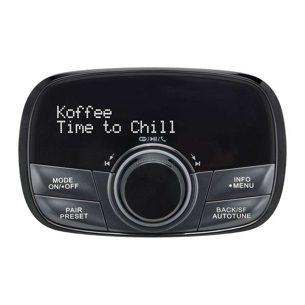 Sangean FMT-02 DAB+ In-Car-Adapter mit Bluetooth, Frontansicht