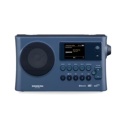 Sangean WFR-28BT Portables Internetradio, Dark Blue, Frontansicht