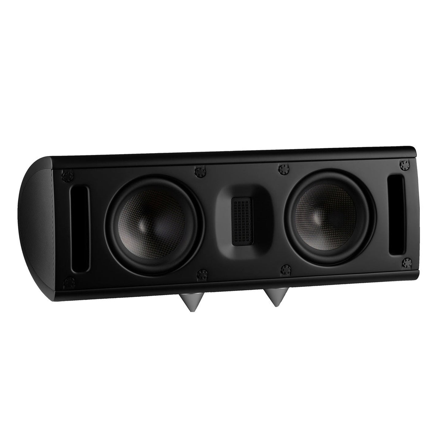 Scansonic HD MB Center B Center-Lautsprecher in Schwarz, Schrägansicht