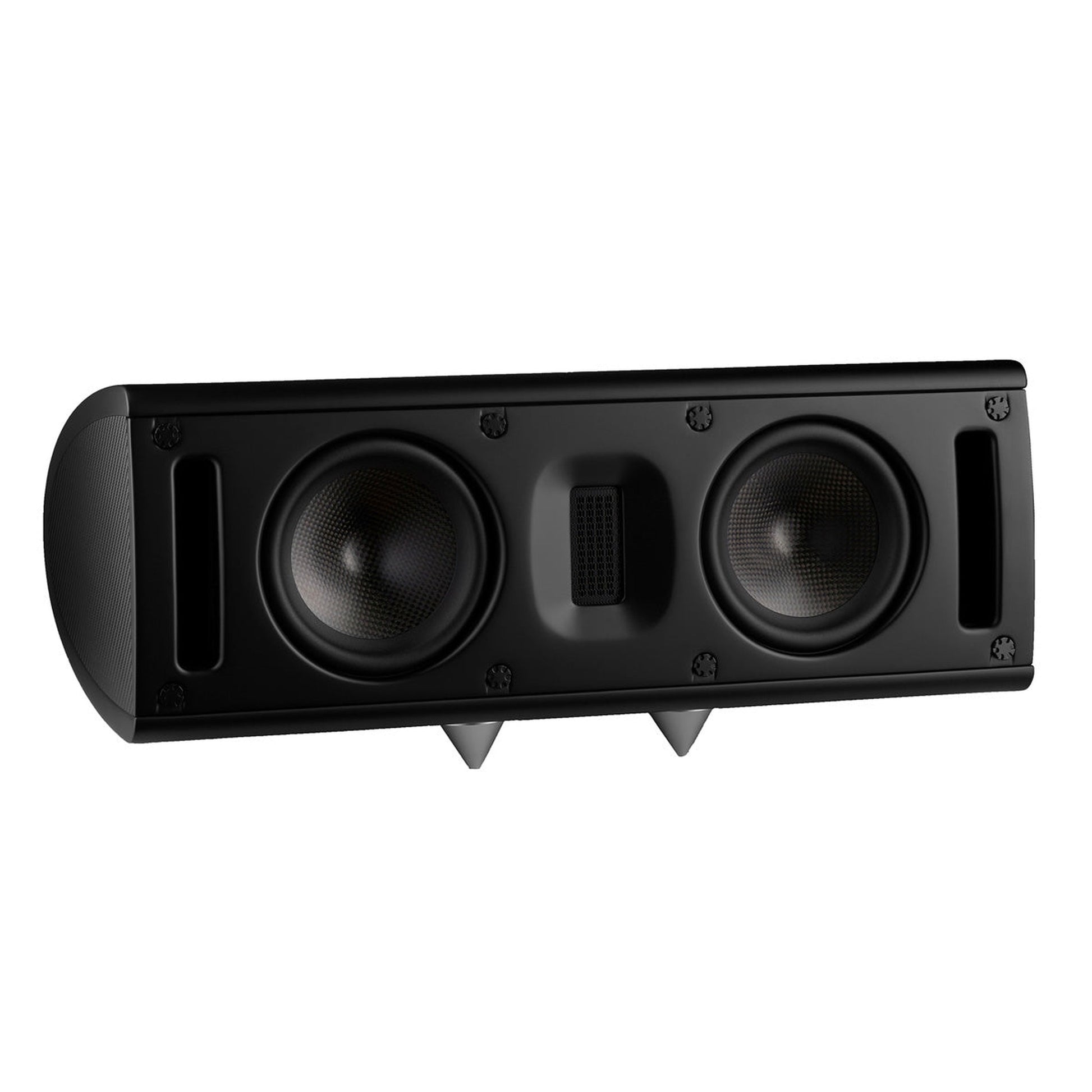 Scansonic HD MB Center B Center-Lautsprecher in Schwarz, Schrägansicht
