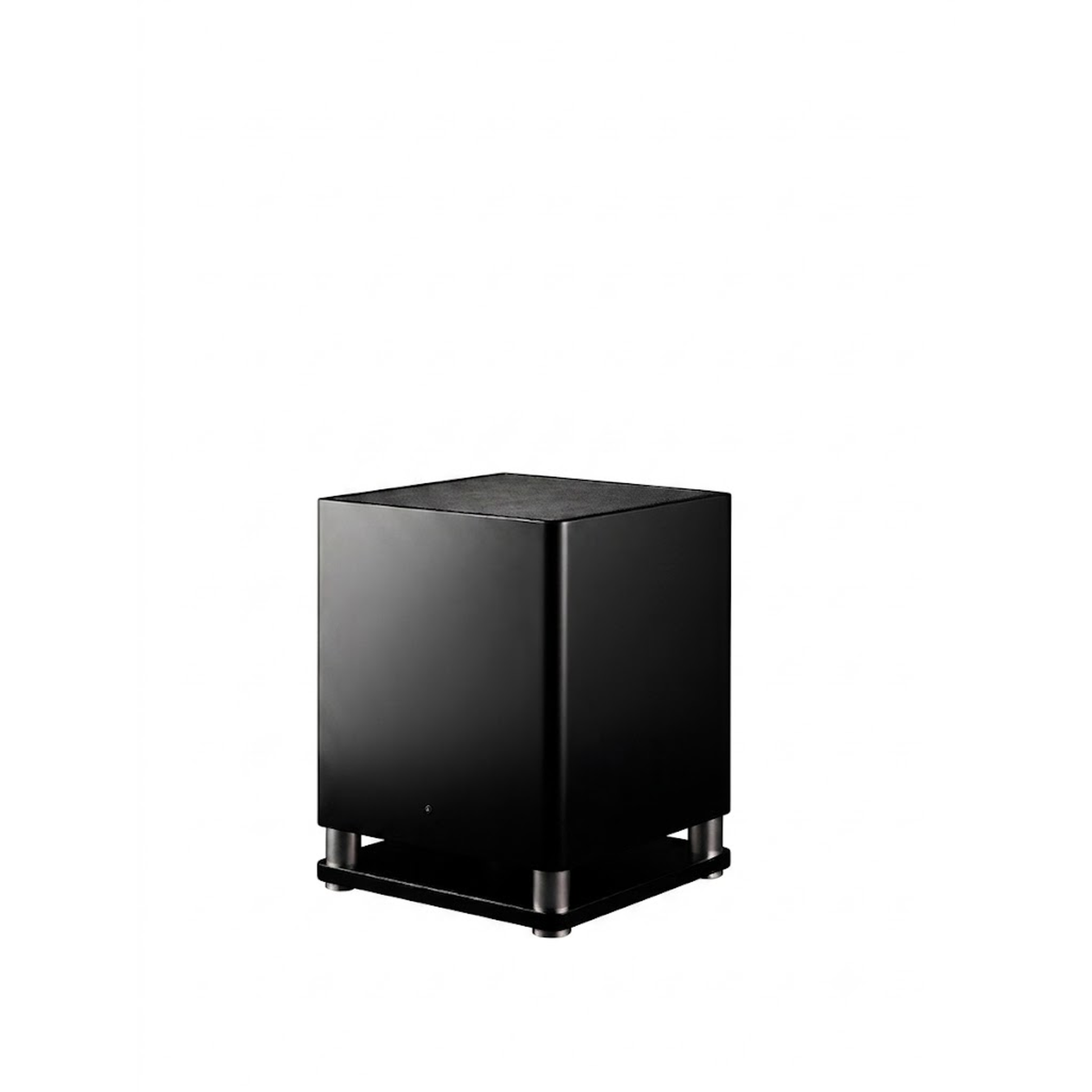 Scansonic HD MB10 Aktiver Subwoofer in Schwarz, Schrägansicht