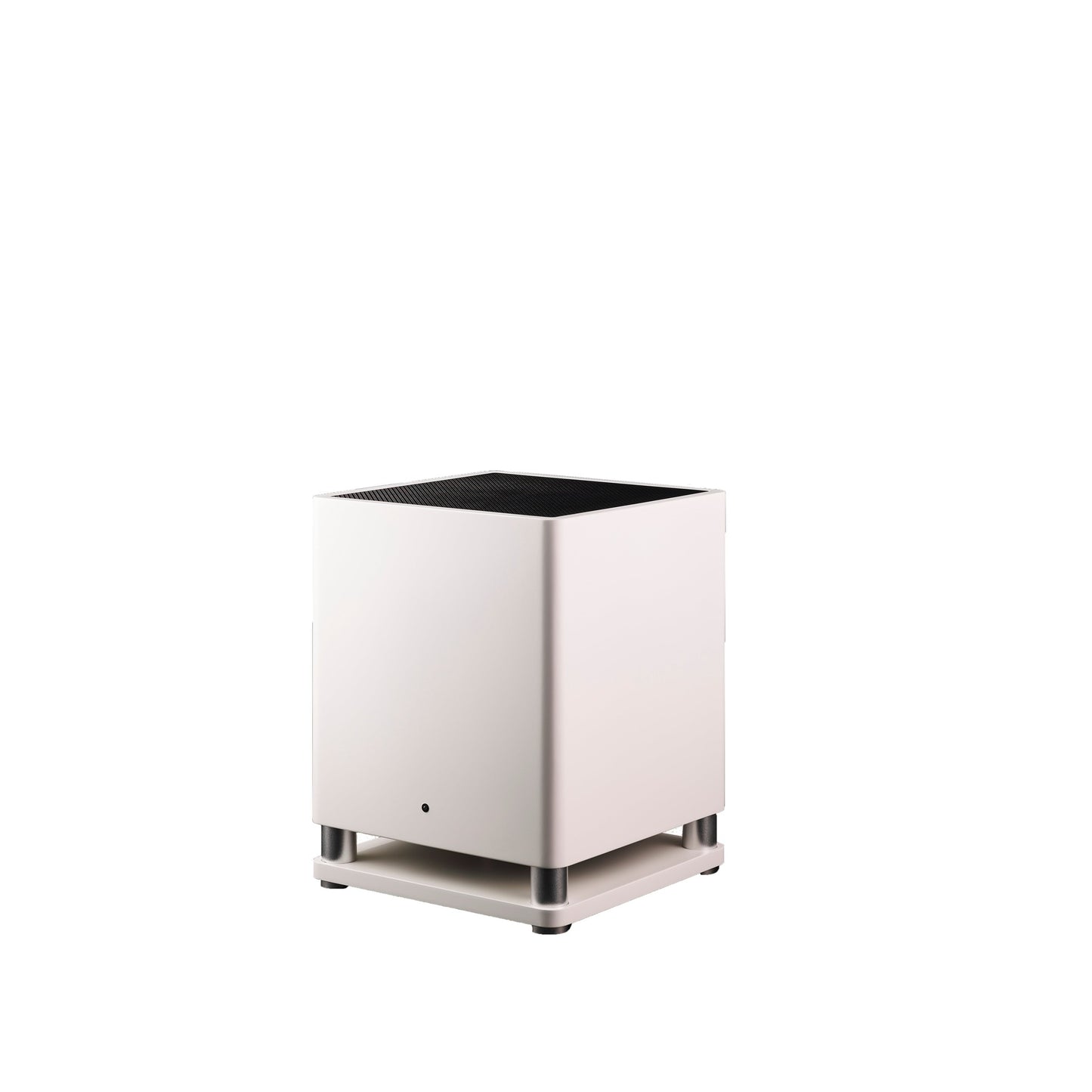 Scansonic HD MB10 Aktiver Subwoofer in Weiss, Schrägansicht