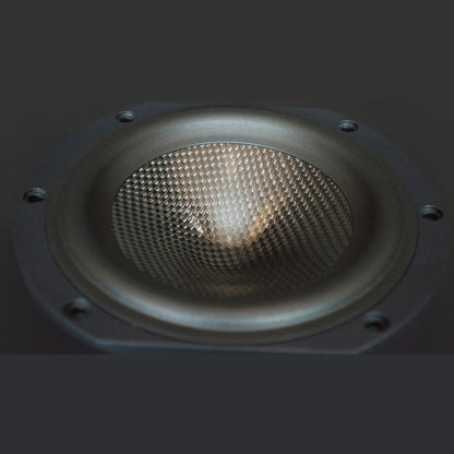 Scansonic HD MB2.5 B Standlautsprecher Detailansicht Membran des Tief-/Mitteltöners
