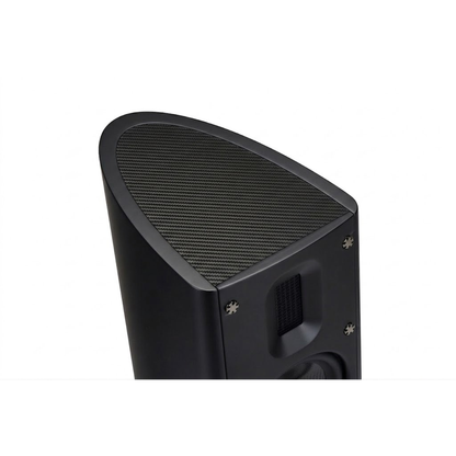 Scansonic HD MB2.5 B Standlautsprecher Draufsicht auf die Gehäuseoberseite in Schwarz