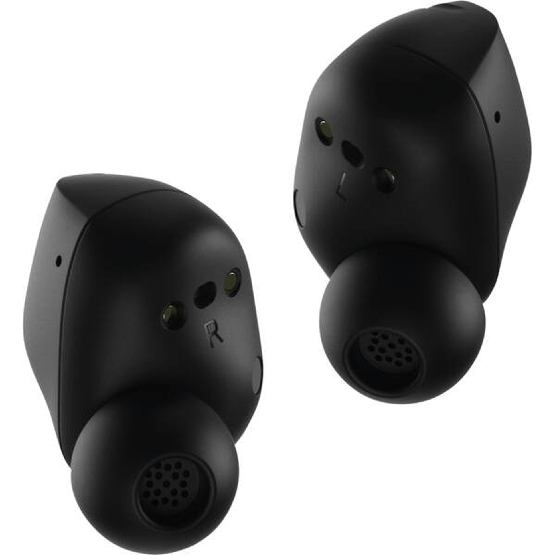 Sennheiser Accentum True Wireless In-Ear-Kopfhörer Schwarz Detailansicht Ohrhörer Nahaufnahme