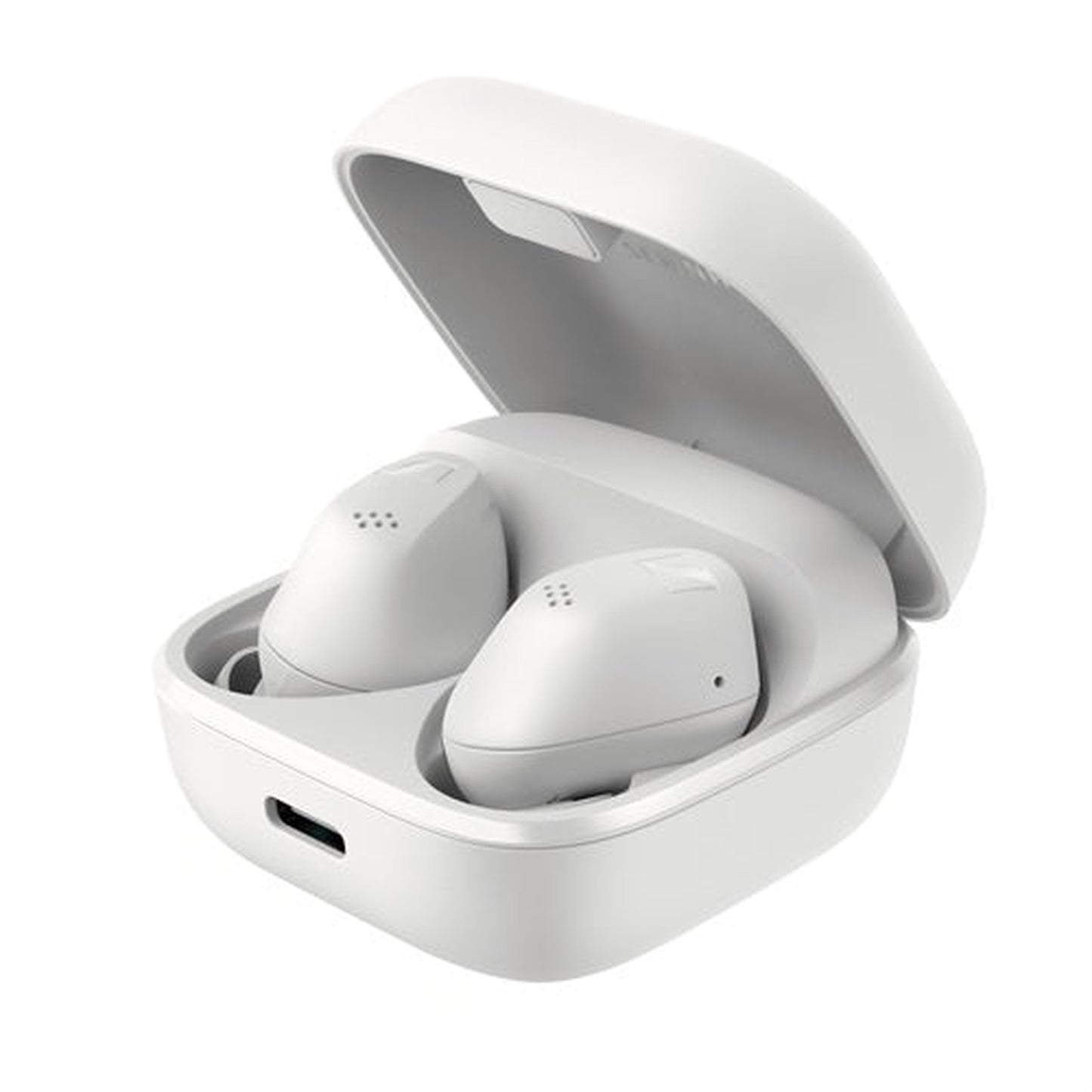 Sennheiser Accentum True Wireless In-Ear-Kopfhörer Weiss Frontansicht beide Ohrhörer