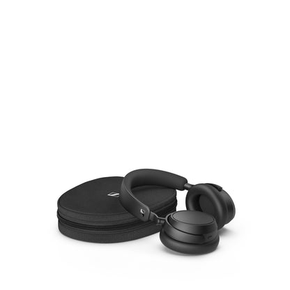 Sennheiser Accentum Wireless Over-Ear-Kopfhörer Schwarz Lieferumfang zusammengeklappt mit Transportetui