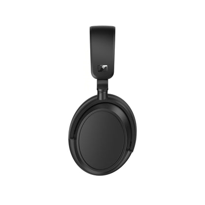 Sennheiser Accentum Wireless Over-Ear-Kopfhörer Schwarz Seitenansicht zusammengeklappt hängend