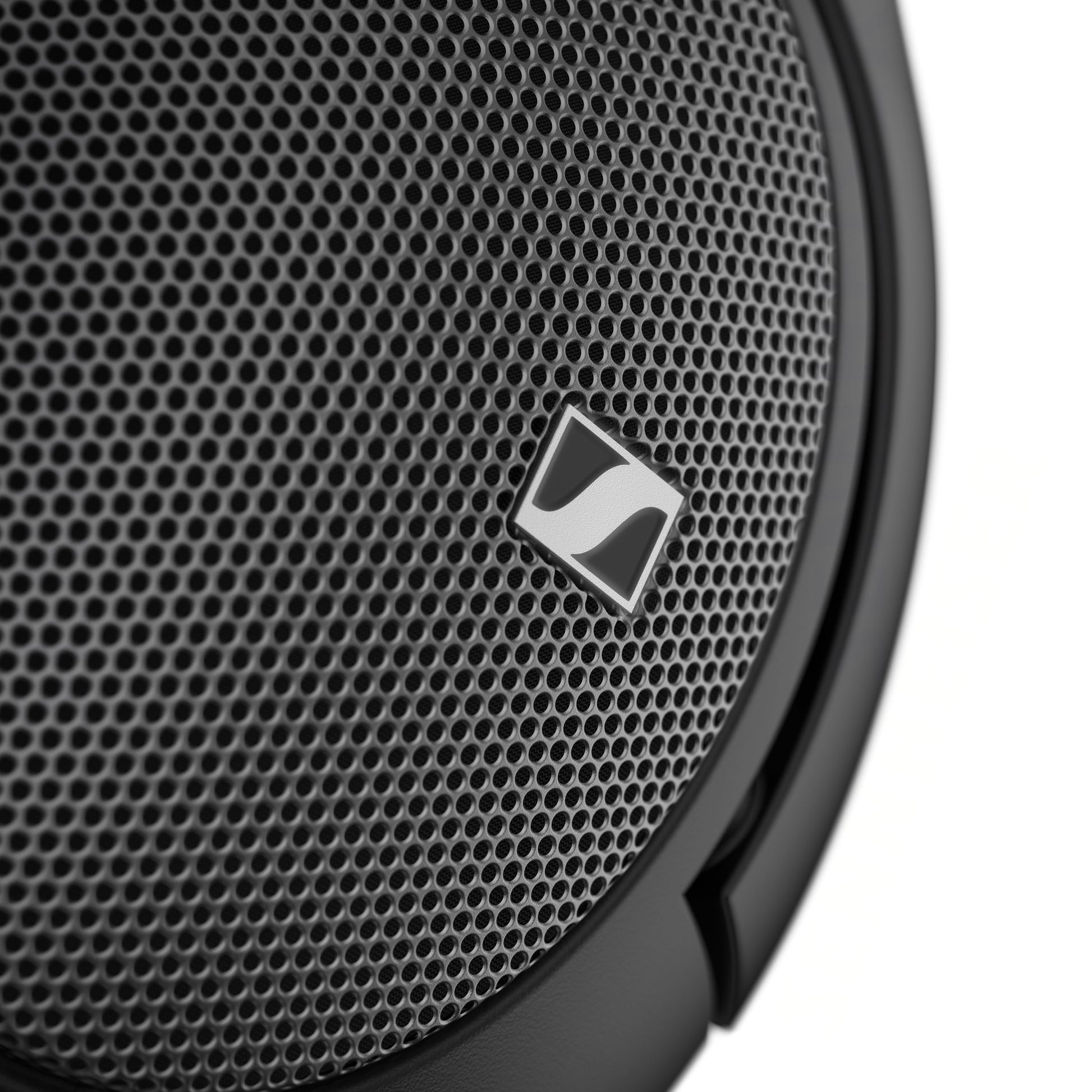 Sennheiser HD 550 Over-Ear-Kopfhörer Detailansicht Ohrmuschel mit Wabengitter