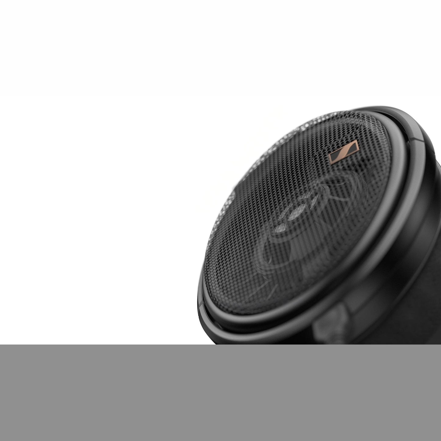Sennheiser HD 660S2 Over-Ear-Kopfhörer Detailansicht Ohrmuschel mit Wabengitter