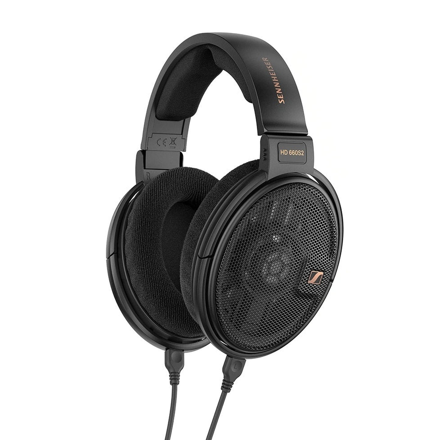 Sennheiser HD 660S2 Over-Ear-Kopfhörer Schrägansicht im Halbprofil