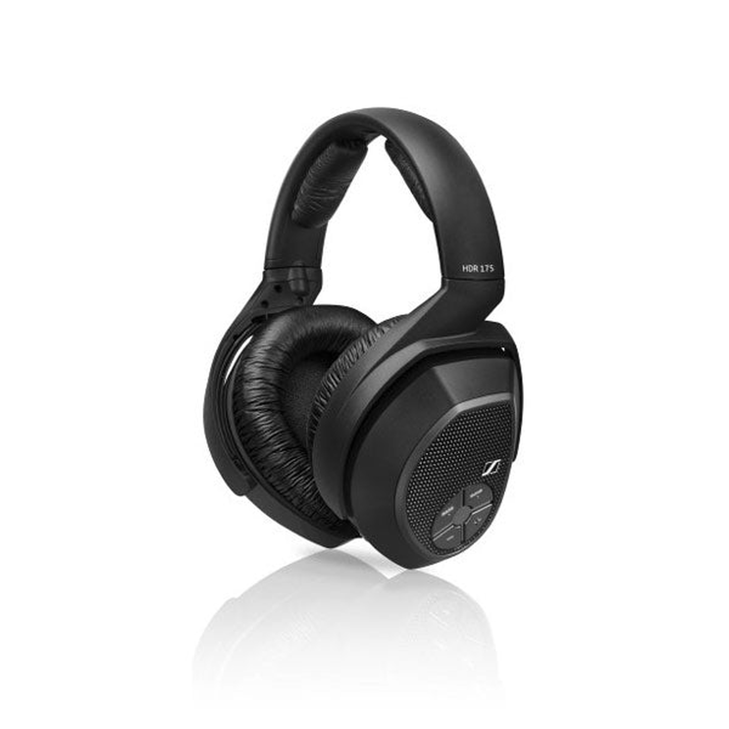Sennheiser HDR 175 Ersatz-Kopfhörer für RS 175-U Schrägansicht im Halbprofil