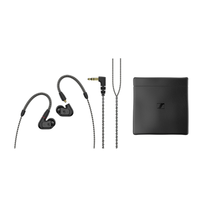 Sennheiser IE 200 In-Ear-Kopfhörer Lieferumfang mit Kabel und Transportetui