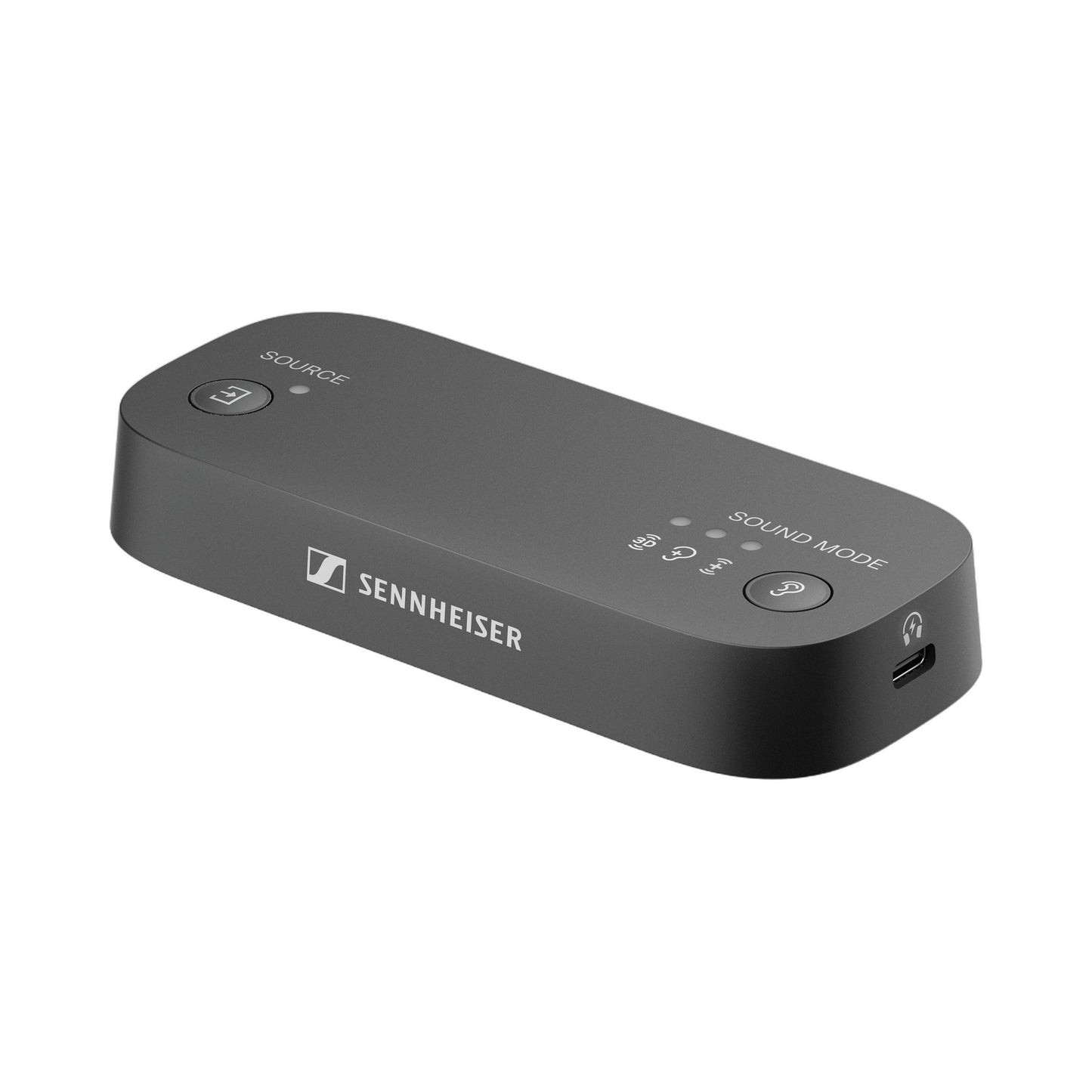 Sennheiser RS 275 TV-Funkkopfhörer-System Detailansicht Sender mit Bedienelementen