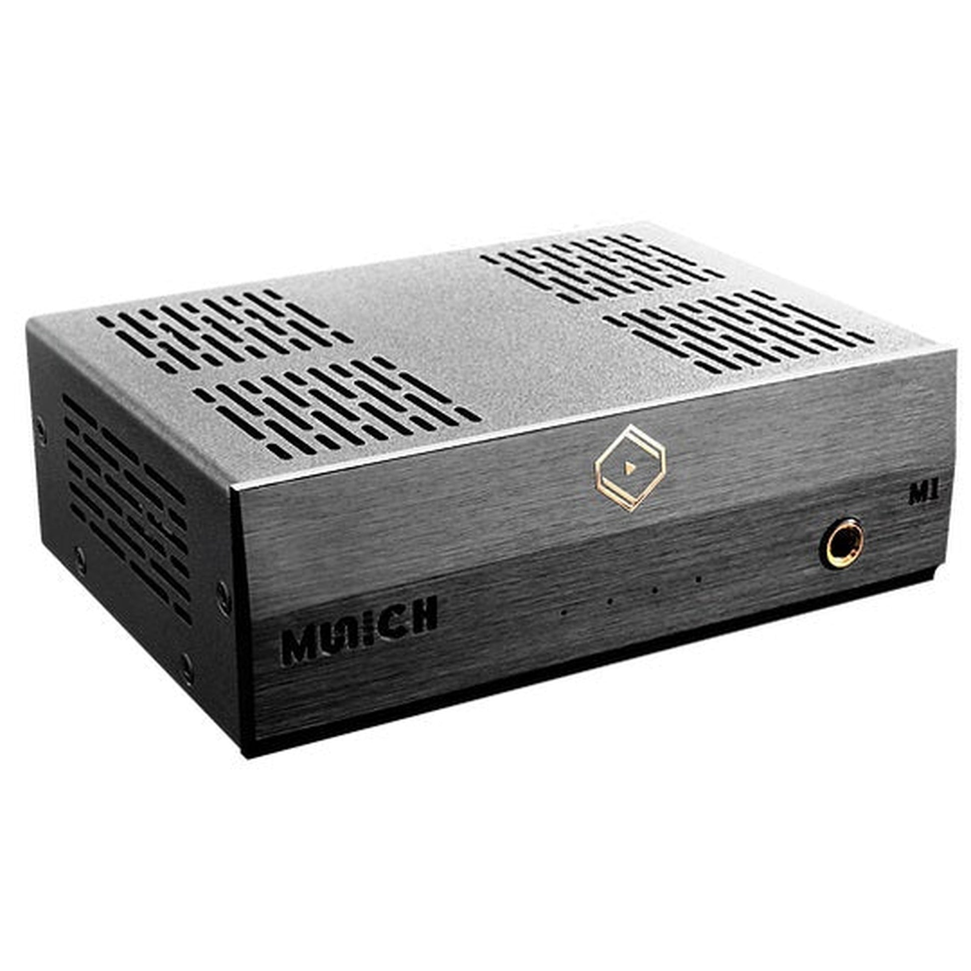 Silent Angel Munich M1 Netzwerk-Streamer & DAC Schrägansicht von vorne oben