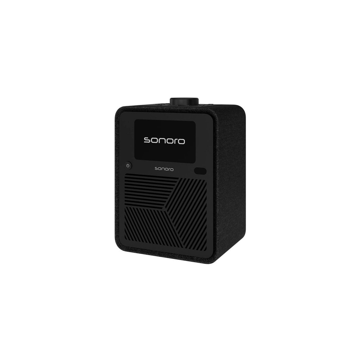 Sonoro ATRON Musiksystem Anthrazit-Schwarz Schrägansicht von rechts