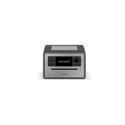 Sonoro Elite Internetradio Frontansicht, Graphit matt