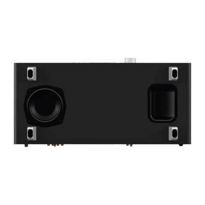 Sonoro Meisterstück Gen.2 All-in-One Unterseite mit Downfire-Subwoofer und Standfüssen, Graphit matt