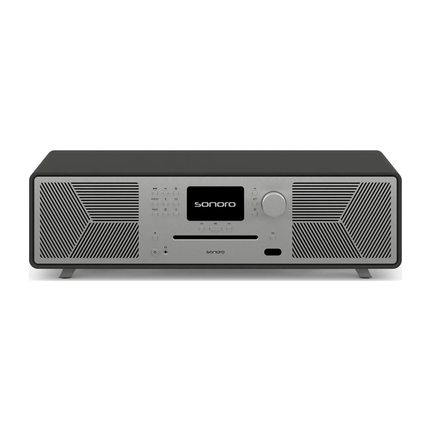 Sonoro Meisterstück Gen.2 All-in-One Frontansicht, Graphit matt