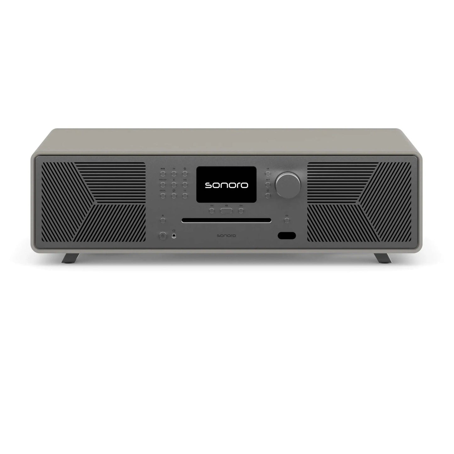 Sonoro Meisterstück Gen.2 All-in-One Frontansicht, Sandstein matt