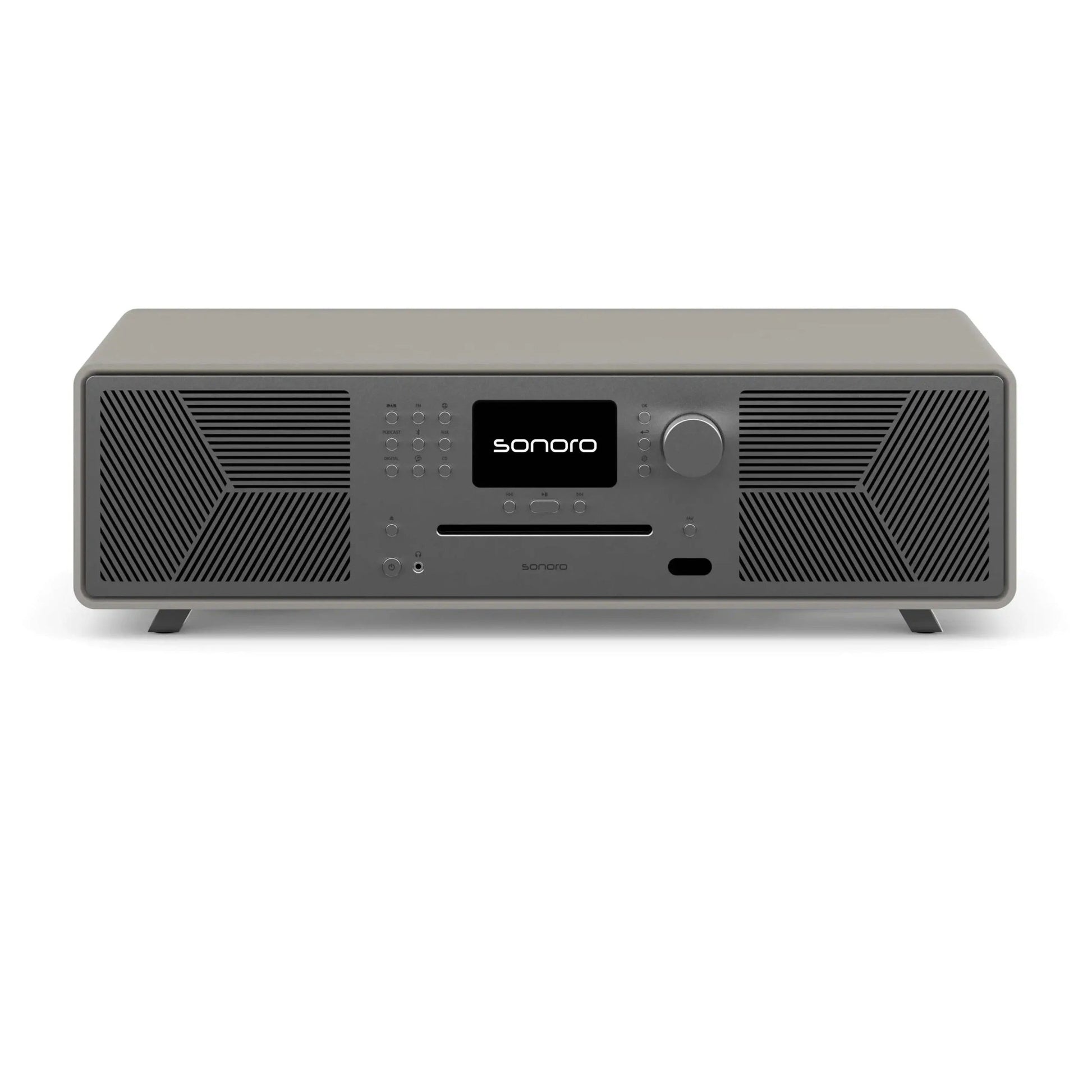 Sonoro Meisterstück Gen.2 All-in-One Frontansicht, Sandstein matt