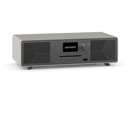 Sonoro Meisterstück Gen.2 All-in-One Schrägansicht von links, Sandstein matt