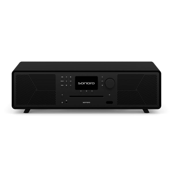 Sonoro Meisterstück Gen.2 All-in-One Frontansicht, Schwarz matt