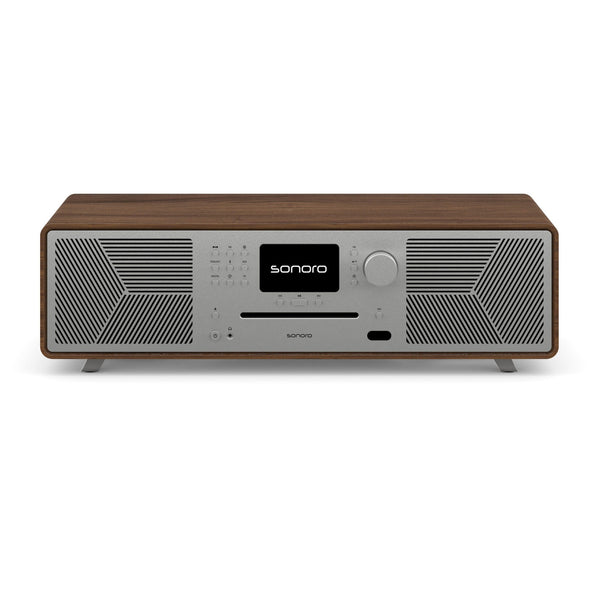 Sonoro Meisterstück Gen.2 All-in-One Frontansicht, Walnuss