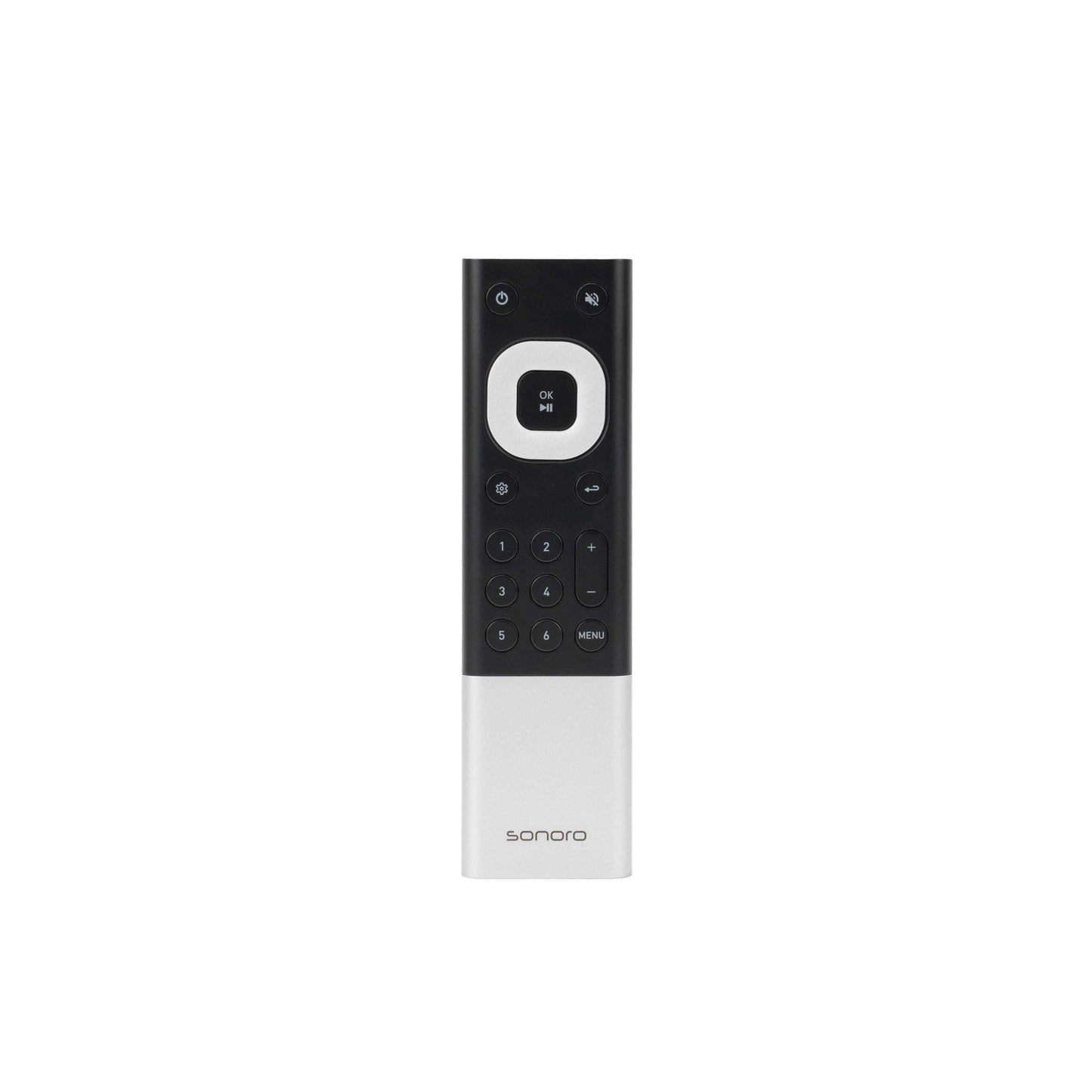 Sonoro Meisterstück Gen.2 All-in-One Fernbedienung frontal, Weiss matt