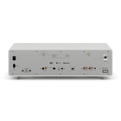 Sonoro Meisterstück Gen.2 All-in-One Rückansicht mit Anschlüssen, Weiss matt