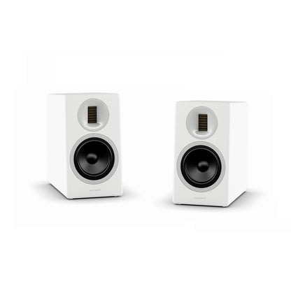 Sonoro Orchestra Gen.2 Regallautsprecher Stereopaar ohne Frontbespannung, Weiss matt