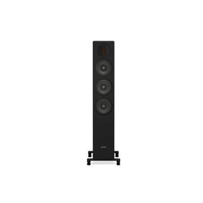 Sonoro Orchestra Shaped Signature Standlautsprecher Frontansicht, Schwarz matt