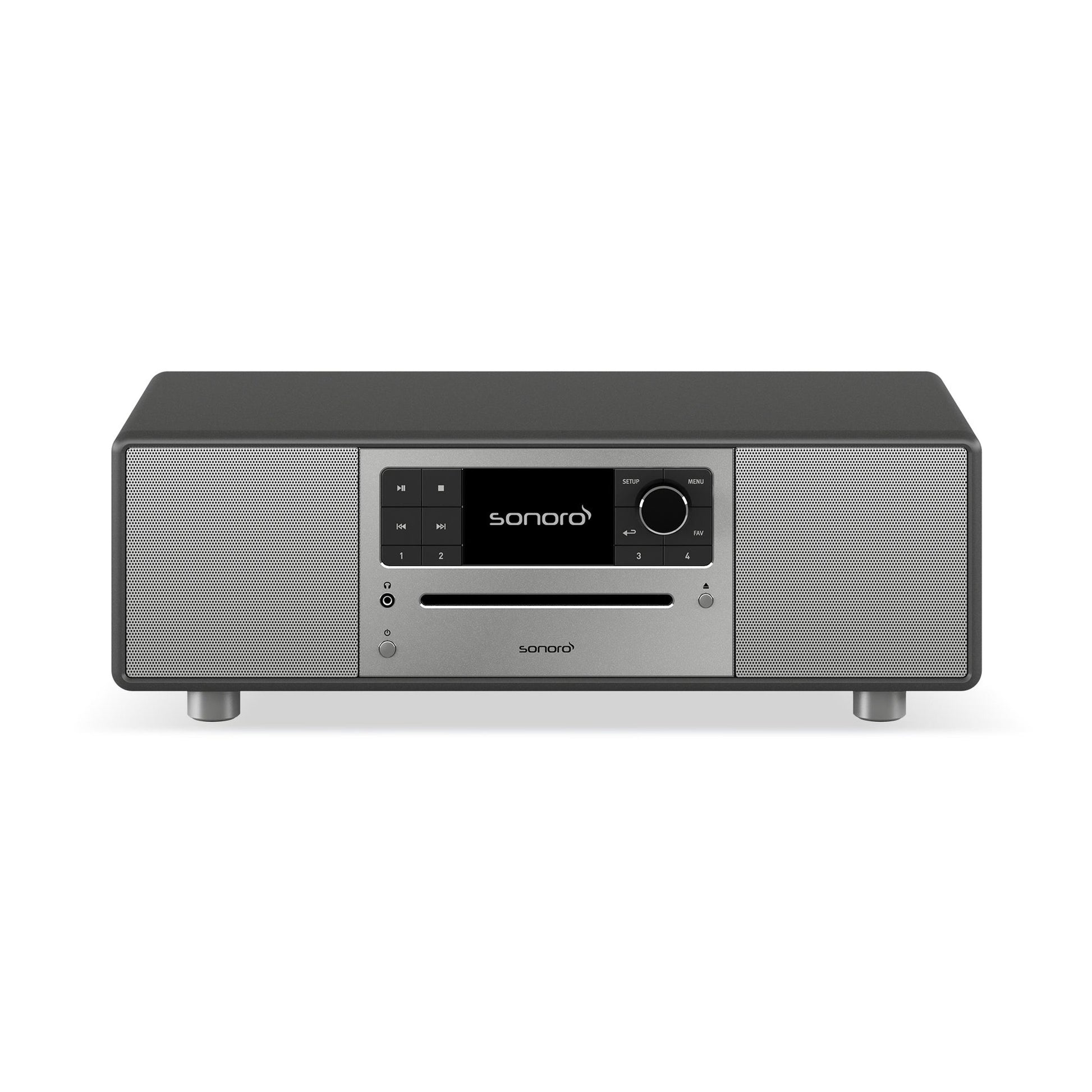 Sonoro Prestige All-in-One Frontansicht, Graphit matt