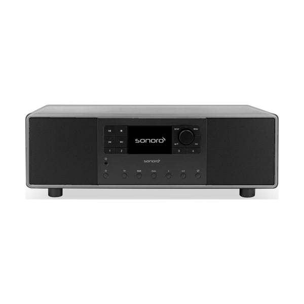 Sonoro Primus Musiksystem Frontansicht, Chalk Grey