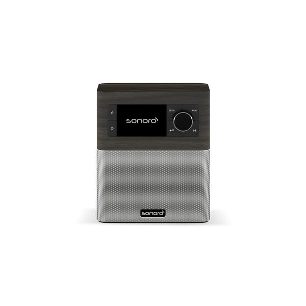 Sonoro Stream Internetradio Frontansicht, Mooreiche