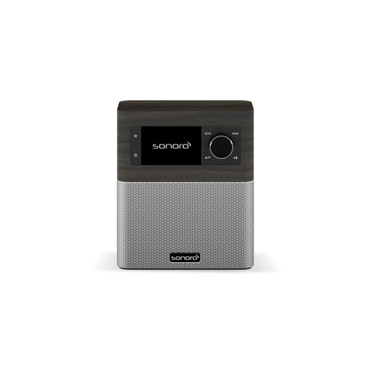 Sonoro Stream Internetradio Frontansicht, Mooreiche