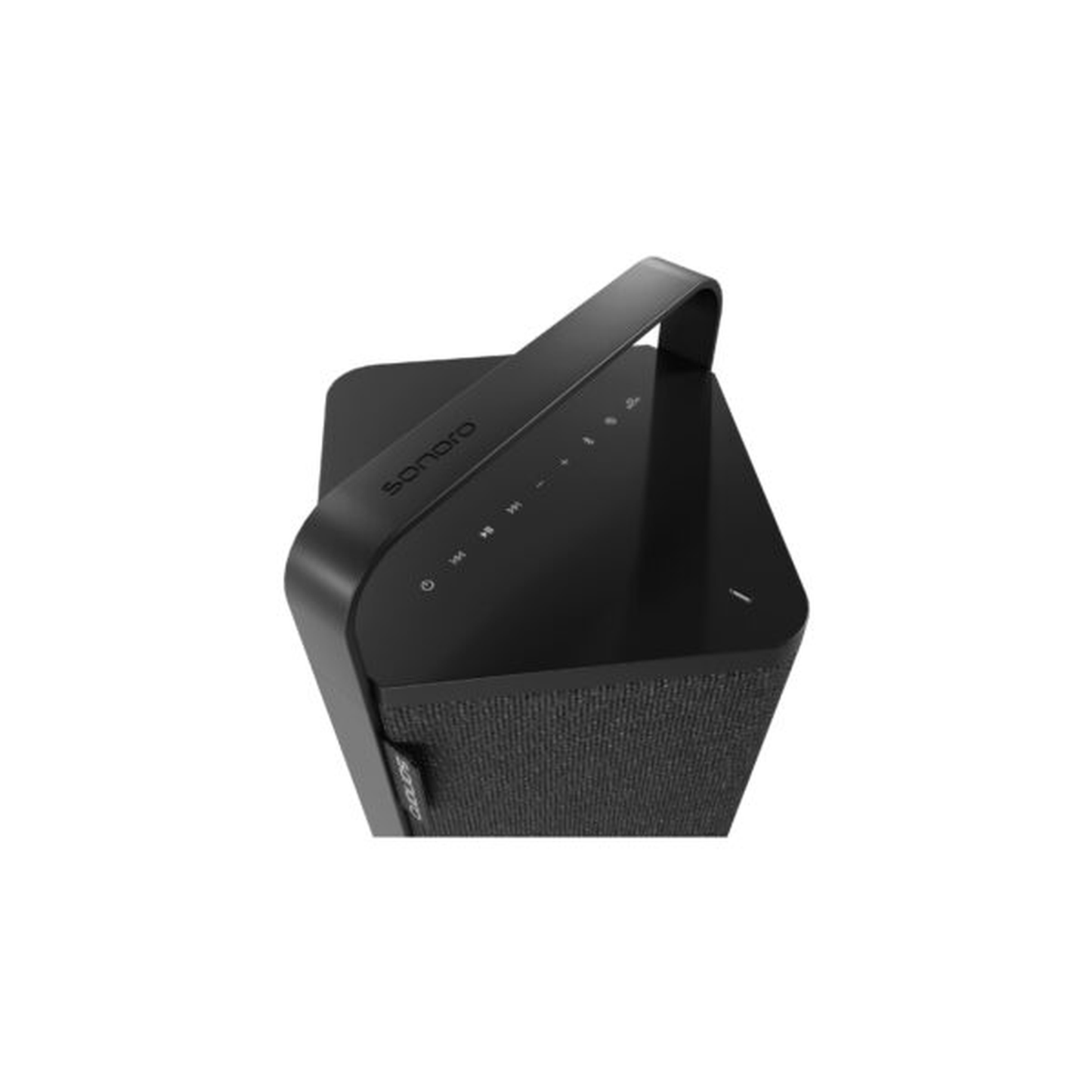Sonoro Vibes L Bluetooth-Lautsprecher Detailansicht Bedienfeld, Schwarz