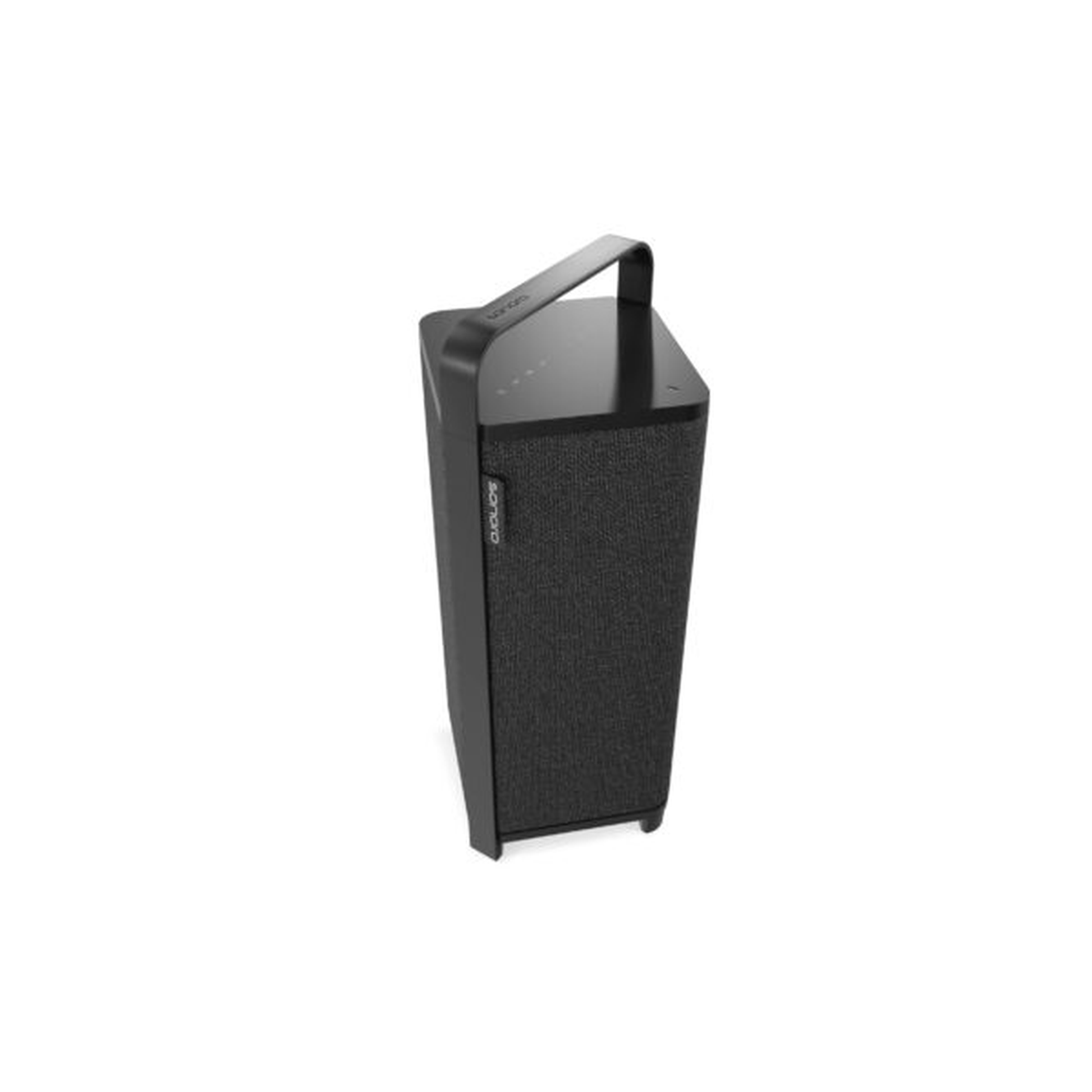Sonoro Vibes L Bluetooth-Lautsprecher Schrägansicht, Schwarz