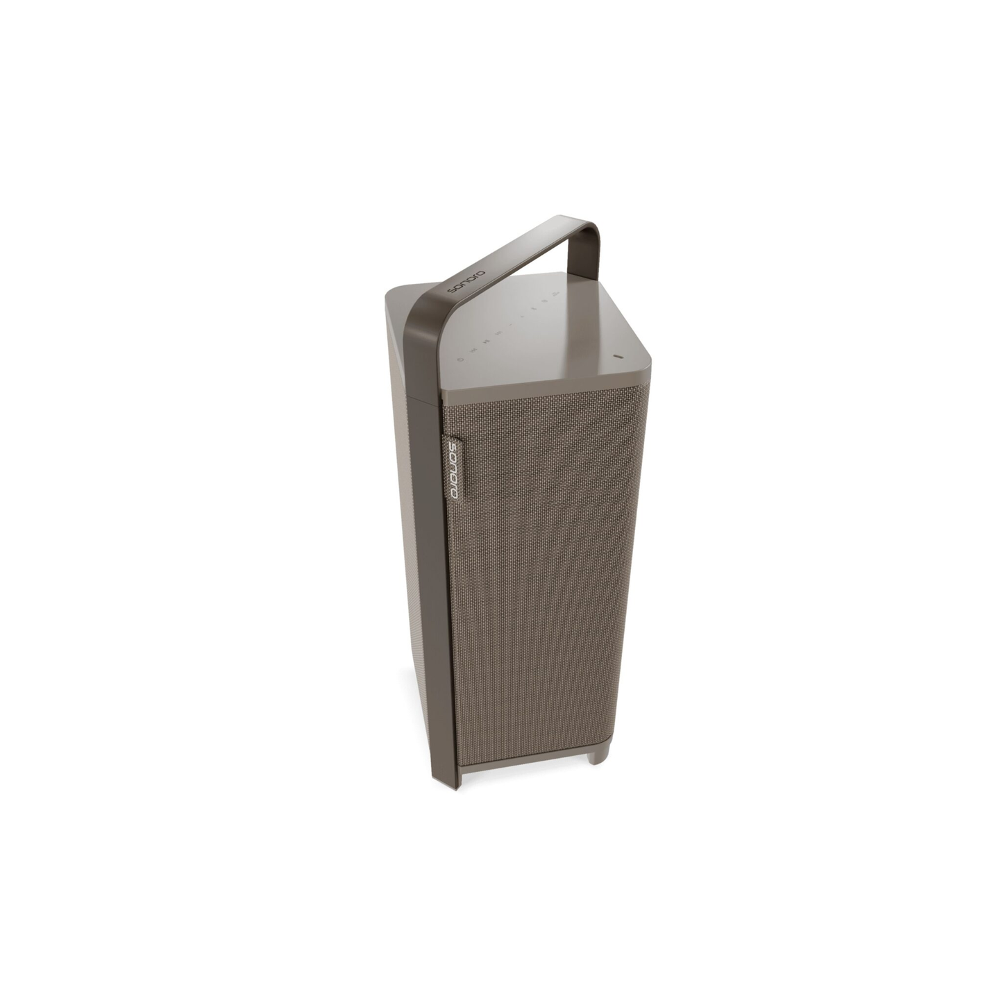Sonoro Vibes L Bluetooth-Lautsprecher Schrägansicht, Tan