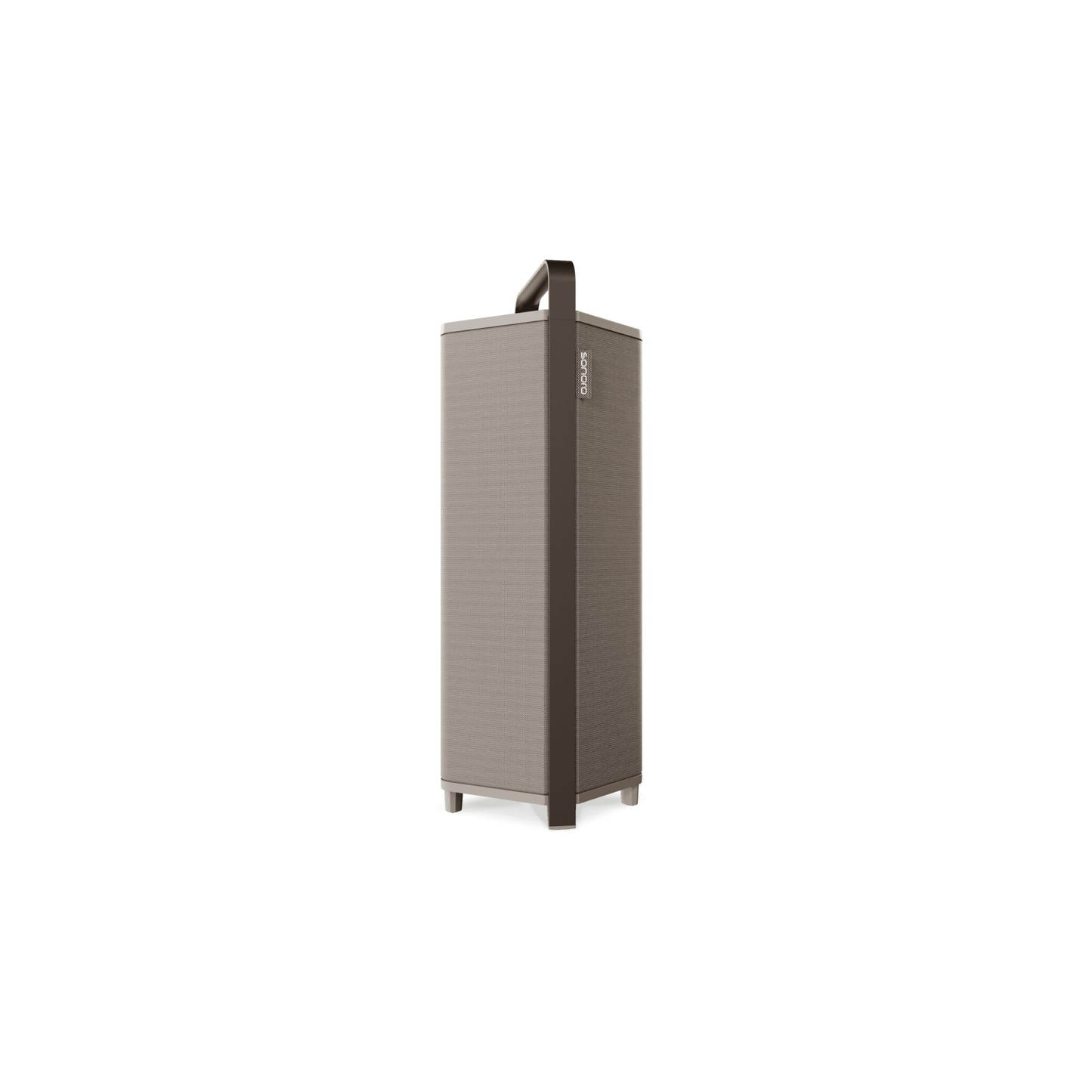 Sonoro Vibes XL Bluetooth-Lautsprecher Schrägansicht, Tan