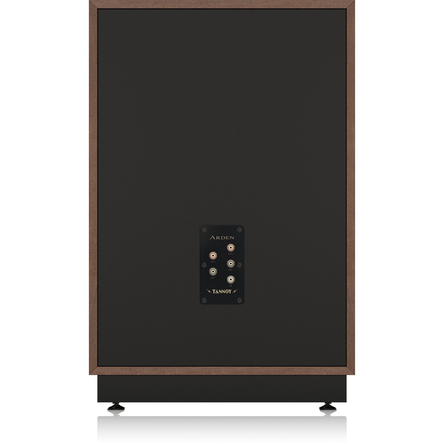 Tannoy Arden Legacy Standlautsprecher Rückansicht mit Anschlussfeld und Bi-Wiring-Terminals