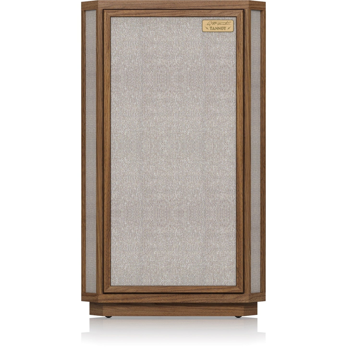 Tannoy Autograph Mini Regallautsprecher Frontansicht mit montierter Frontbespannung