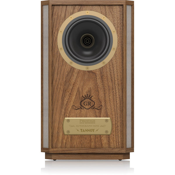 Tannoy Autograph Mini Regallautsprecher Frontansicht ohne Frontbespannung mit Dual-Concentric-Chassis