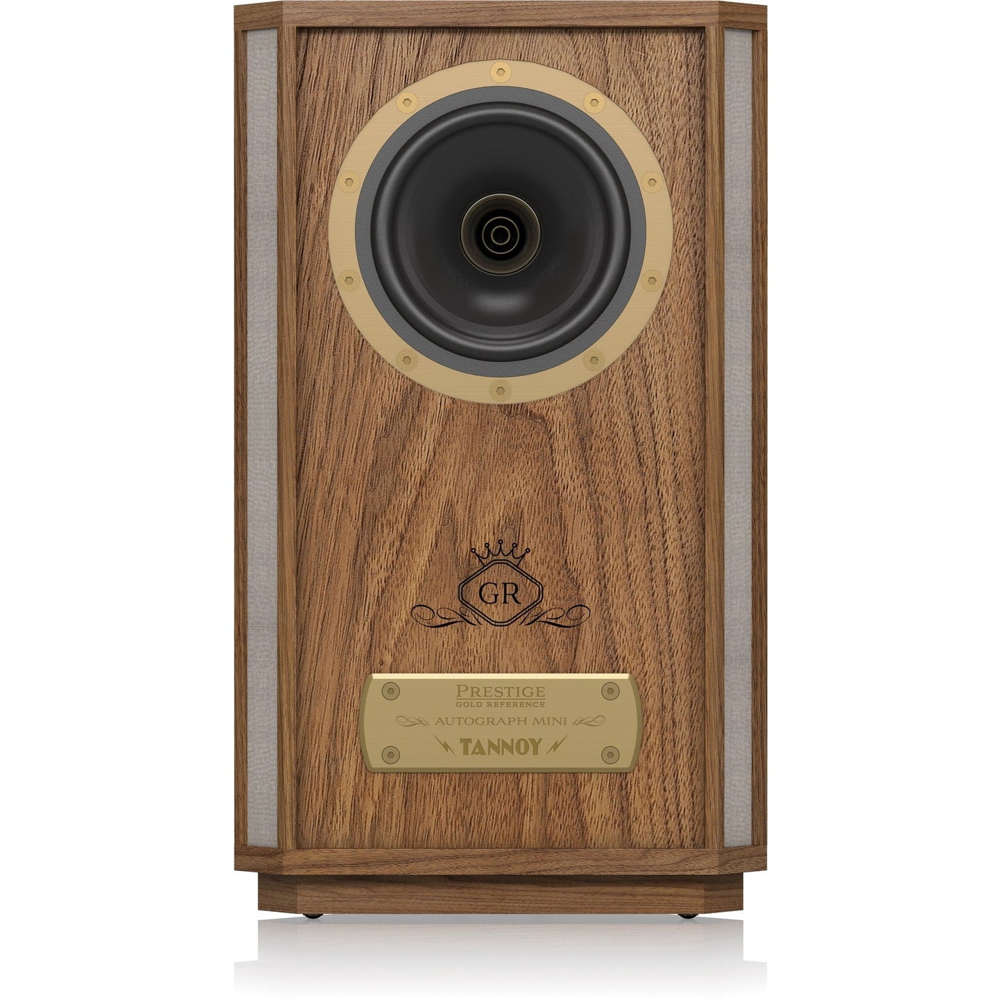 Tannoy Autograph Mini Regallautsprecher Frontansicht ohne Frontbespannung mit Dual-Concentric-Chassis